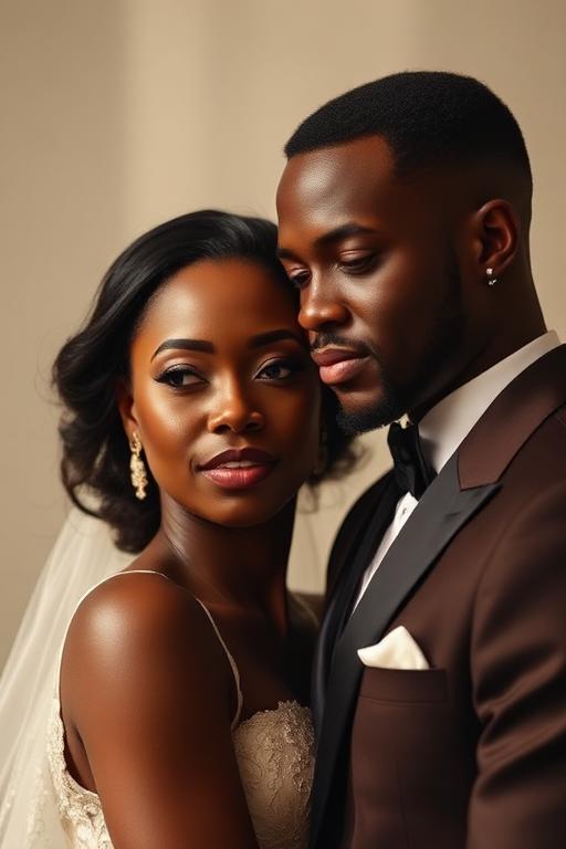 Amina et Kofi, mariés — modèle Ivoire Luxe
